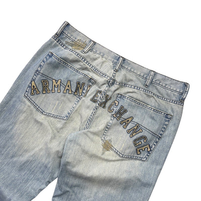 Vintage Armani Exchange Straight Jeans - vintageconcierge