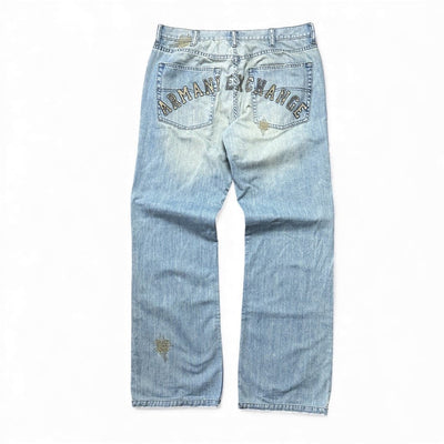 Vintage Armani Exchange Straight Jeans - vintageconcierge