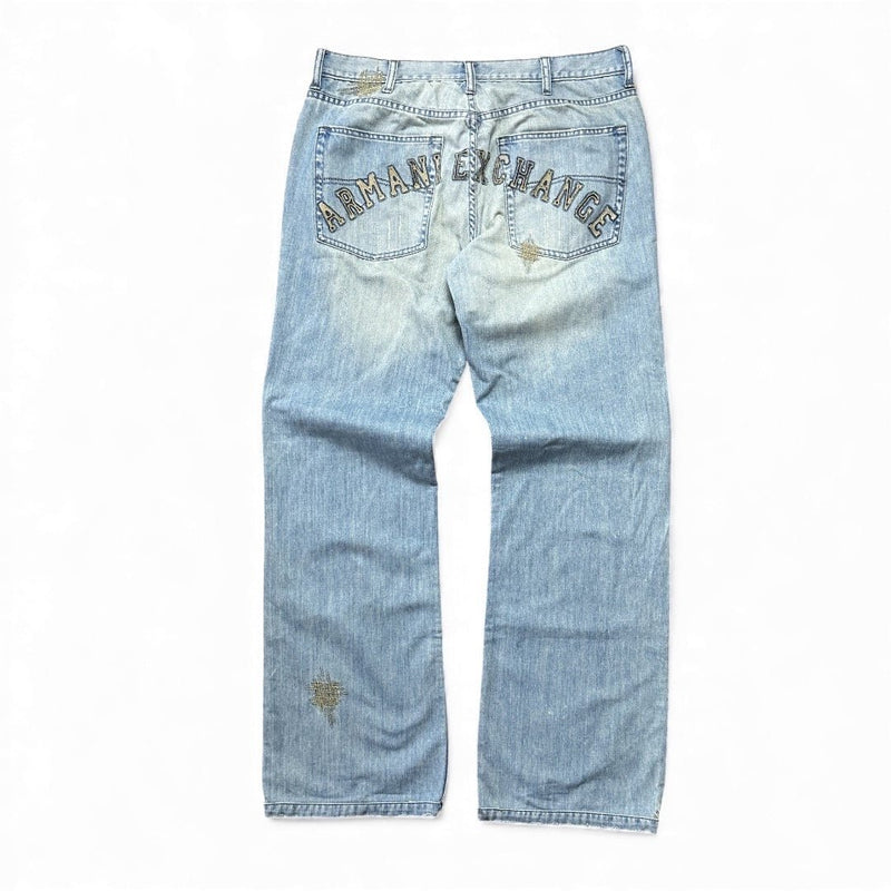 Vintage Armani Exchange Straight Jeans - vintageconcierge