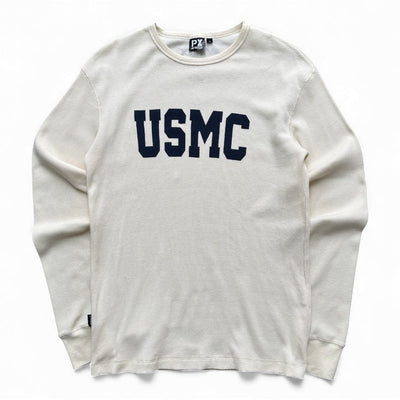 Vintage Avirex US Marine Thermal Waffle Knit - vintageconcierge