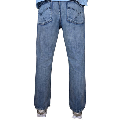 Vintage Boot Cut Jeans Blau - vintageconcierge