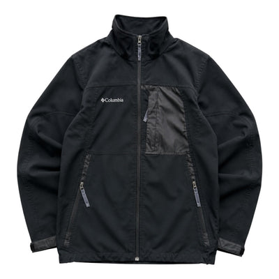 Vintage Columbia Softshell Jacket Schwarz | S - vintageconcierge