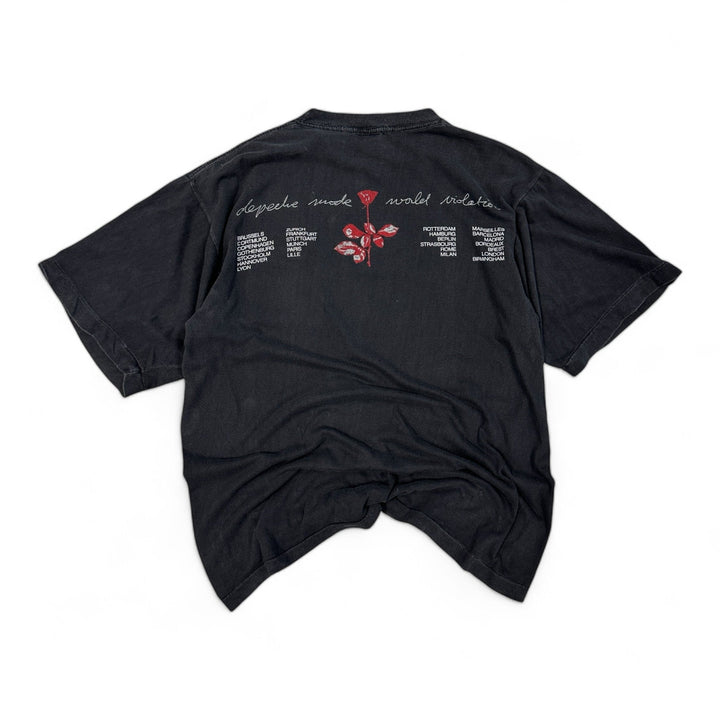 Vintage Depeche Mode Violator Europe Tour 1990 T-Shirt