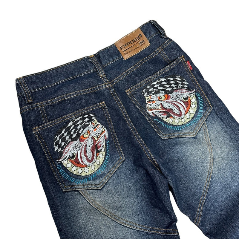 Vintage Japanese Bulldog Denim Jeans - vintageconcierge