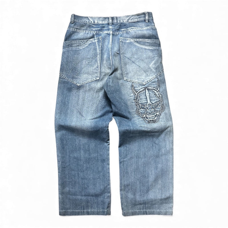 Vintage Japanese Demon Denim Jeans - vintageconcierge
