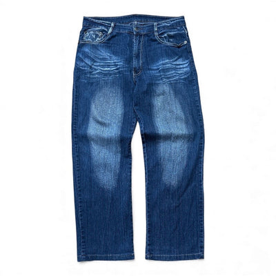 Vintage Japanese Denim Dragon Jeans - vintageconcierge
