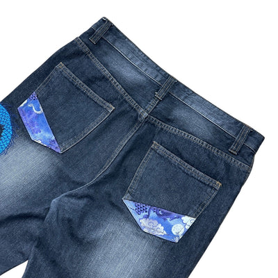 Vintage Japanese Denim Dragon Jeans - vintageconcierge