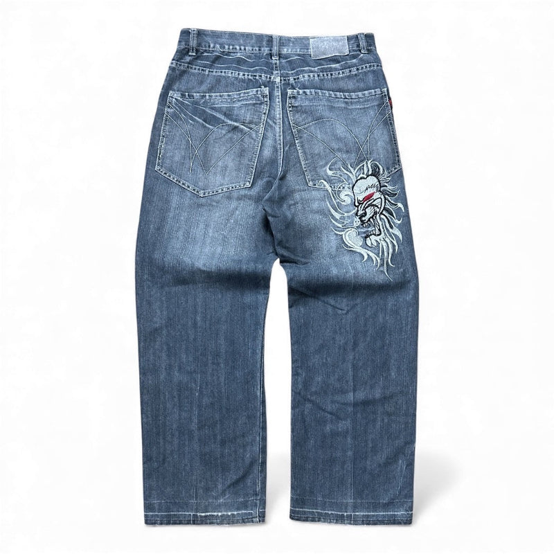 Vintage Japanese Tiger Denim Jeans - vintageconcierge