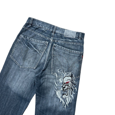 Vintage Japanese Tiger Denim Jeans - vintageconcierge