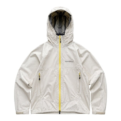 Vintage Montbell Rain Jacket Beige Yellow | M - vintageconcierge