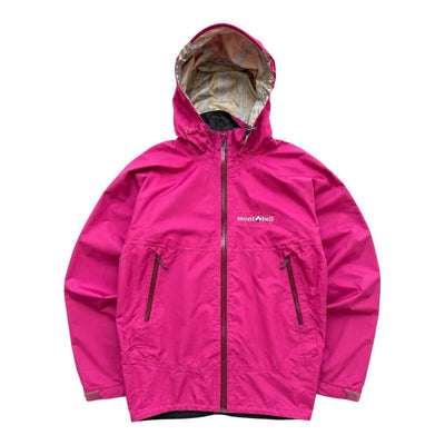 Vintage Montbell Shell Rain Jacket Pink | M - vintageconcierge