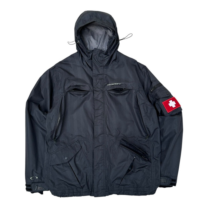 Vintage Oakley Tactical Outdoor Jacke Schwarz - vintageconcierge