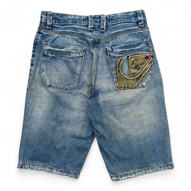 Vintage Quicksilver Jeans Shorts Jorts - vintageconcierge
