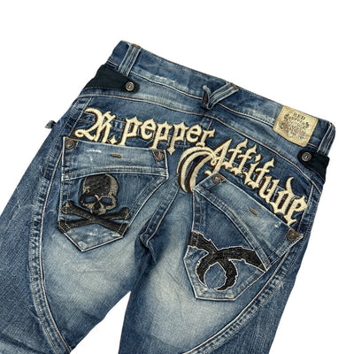 Vintage Red Pepper Denim Jeans - vintageconcierge