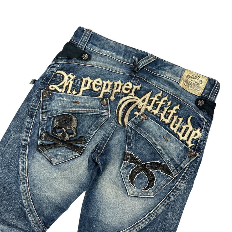 Vintage Red Pepper Denim Jeans - vintageconcierge