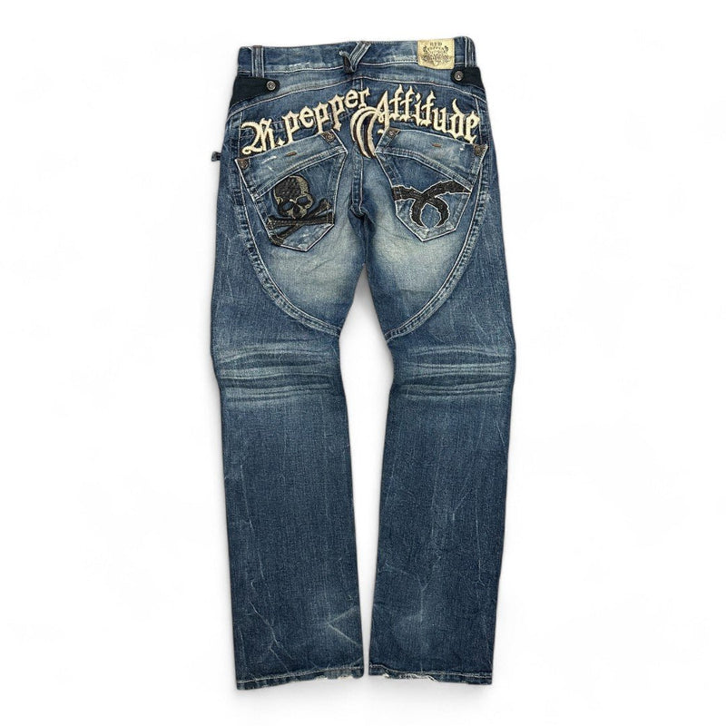 Vintage Red Pepper Denim Jeans - vintageconcierge