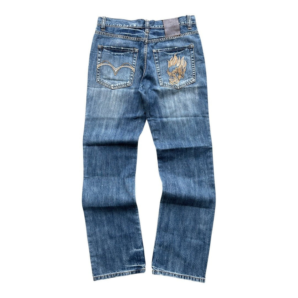 Vintage Stockton Embroidered Denim Jeans | W32 - vintageconcierge
