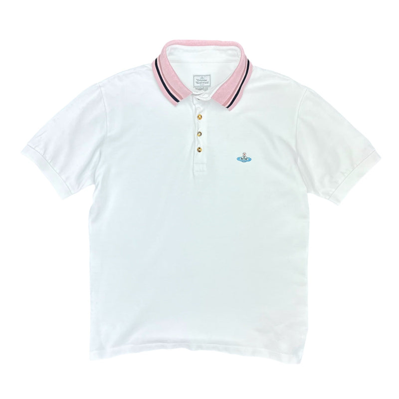 Vivienne Westwood Polo Shirt Weiß - vintageconcierge