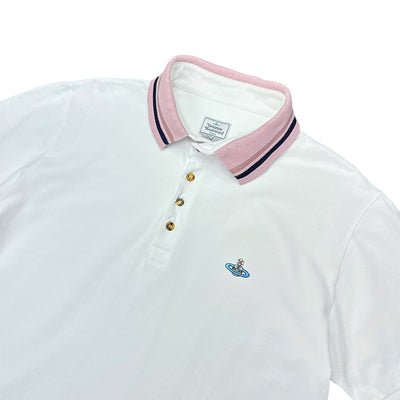 Vivienne Westwood Polo Shirt Weiß - vintageconcierge