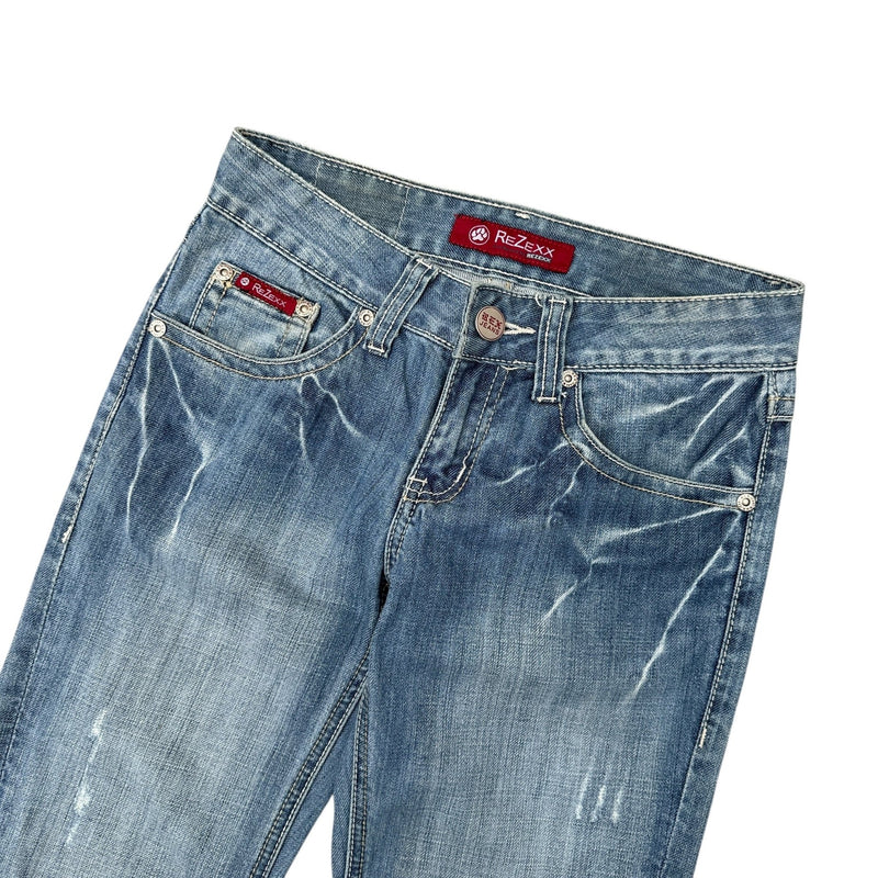 Y2K Vintage Tribal Bootcut Jeans - vintageconcierge