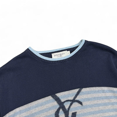 Yves Saint Laurent YSL Knit Stricksweatshirt - vintageconcierge