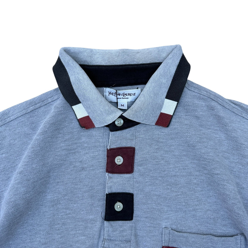 Yves Saint Laurent YSL Polo Rugby Shirt - vintageconcierge