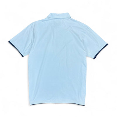 Yves Saint Laurent YSL Polo Shirt Baby Blau Navy - vintageconcierge
