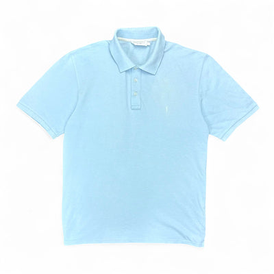 Yves Saint Laurent YSL Polo Shirt HellBlau - vintageconcierge