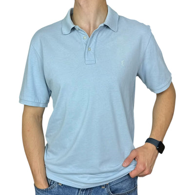 Yves Saint Laurent YSL Polo Shirt HellBlau - vintageconcierge