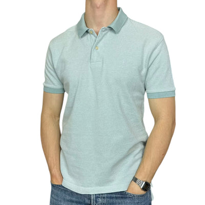 Yves Saint Laurent YSL Polo Shirt Meeresgrün - vintageconcierge