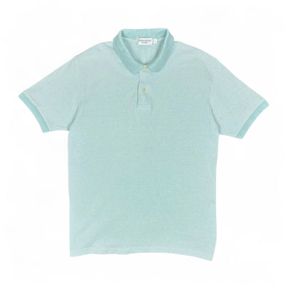 Yves Saint Laurent YSL Polo Shirt Meeresgrün - vintageconcierge