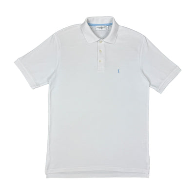 Yves Saint Laurent YSL Polo Shirt Weiß - vintageconcierge
