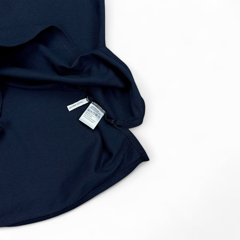 Yves Saint Laurent YSL Spellout Polo Shirt Baby Blau Navy - vintageconcierge