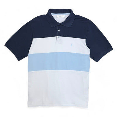 Yves Saint Laurent YSL Striped Polo Shirt - vintageconcierge