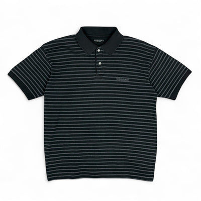 Yves Saint Laurent YSL Stripped Polo Shirt - vintageconcierge