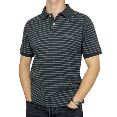Yves Saint Laurent YSL Stripped Polo Shirt - vintageconcierge