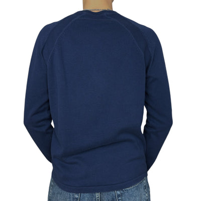 Yves Saint Laurent YSL Vintage Knit Sweater Navy - vintageconcierge