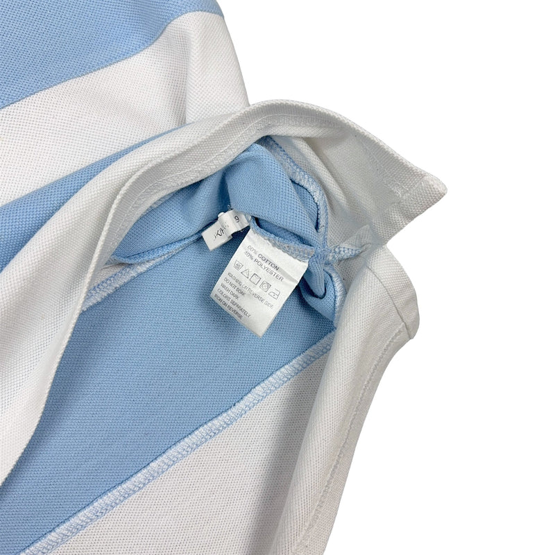 Yves Saint Laurent YSL Vintage Polo Shirt Blau Weiß - vintageconcierge