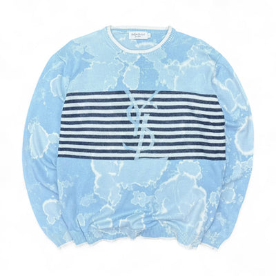 Yves Saint Laurent YSL Vintage Tie Dye Strickpullover - vintageconcierge
