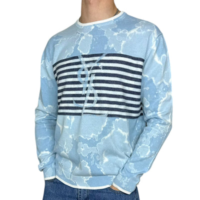 Yves Saint Laurent YSL Vintage Tie Dye Strickpullover - vintageconcierge