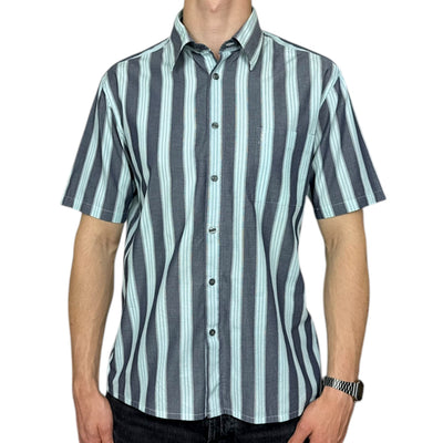 Yves Saint Laurent YSL Vintage Y2K Striped Hemd - vintageconcierge