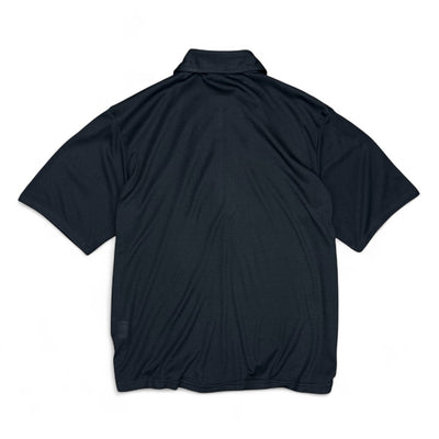 Yves Saint Laurent YSL Y2K Polo Shirt Schwarz - vintageconcierge