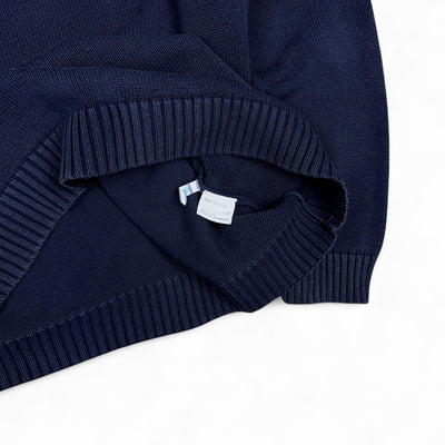 Yves Saint Laurent YSL Y2K Sweater Navy - vintageconcierge