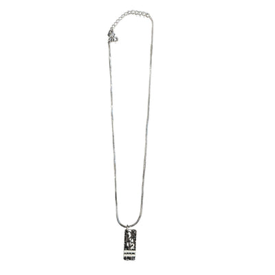 Christian Dior Oblique 2 Necklace - vintageconcierge