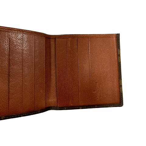 Louis Vuitton Monogram Bifold Wallet Portemonnaie Cardholder - vintageconcierge