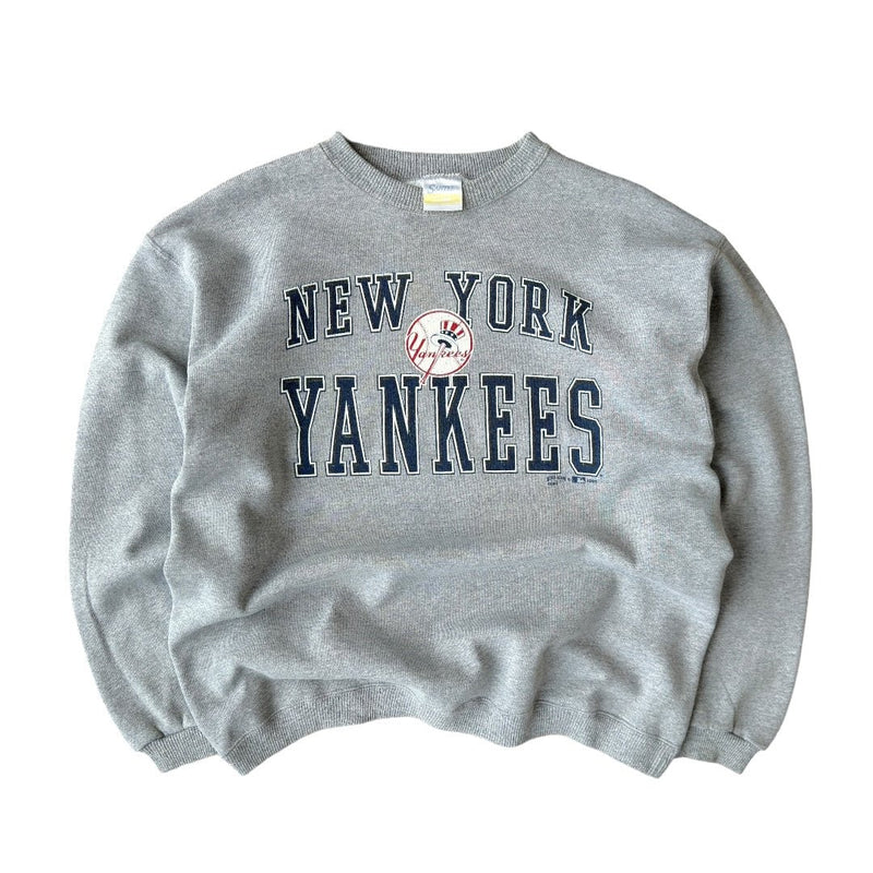 New York Yankees MLB Vintage Sweater Grau - vintageconcierge