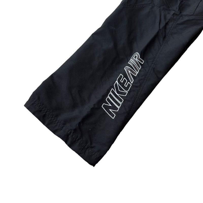 Nike Vintage Y2K Rare Trackpants Schwarz - vintageconcierge