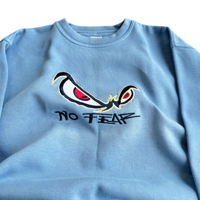 No Fear Vintage Hip-Hop Sweater Blau - vintageconcierge