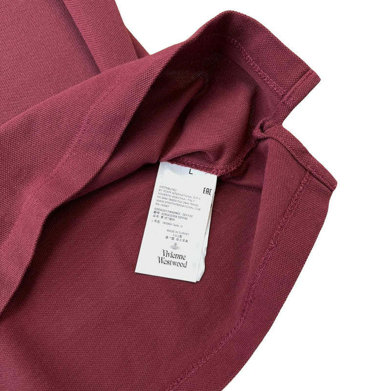 Vivienne Westwood Polo Shirt Rotwein - vintageconcierge